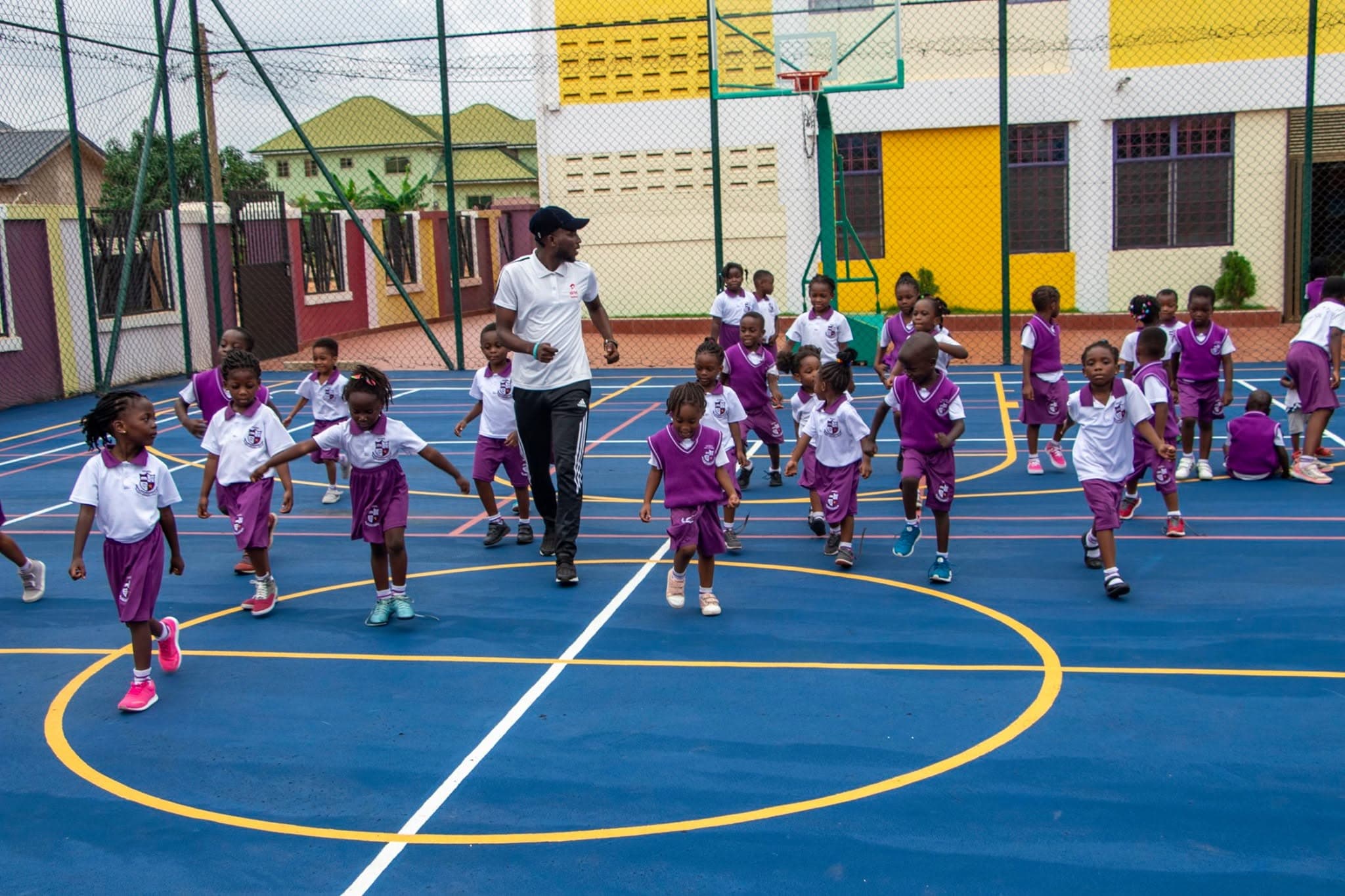 HABIS learners enjoying physical education together